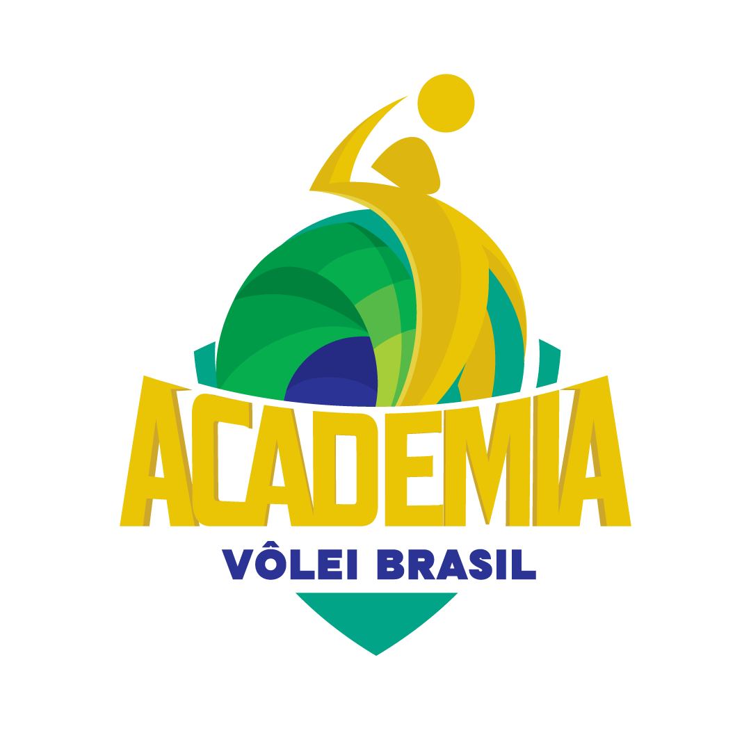 Logo Academia Vôlei Brasil - Chancela da CBV